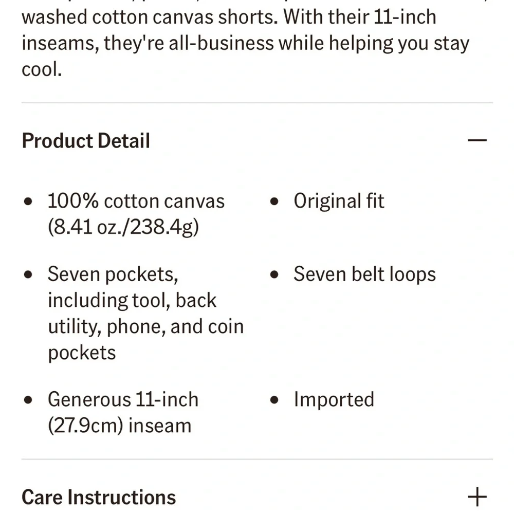 SET of 2 Timberland PRO Men's Cargo Shorts. Both size 32. Gun Metal/ Dark Wheat - Picture 13 of 13